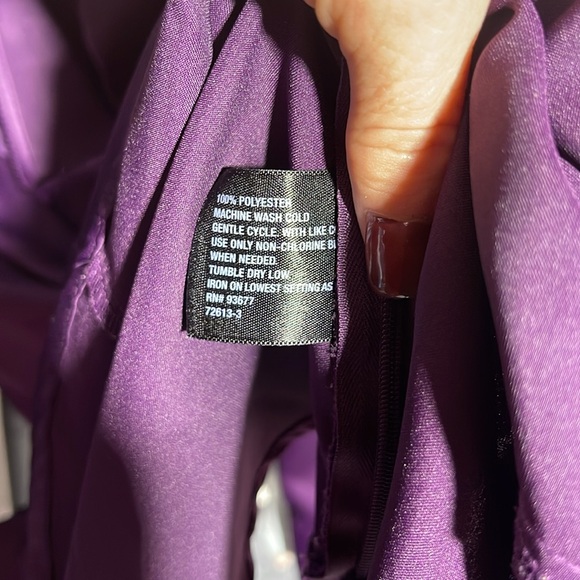 East 5th Purple blouse size 1x - Picture 4 of 4
